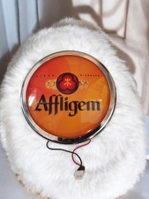 Vintage petite enseigne publicitaire lumineuse Affligem Agglirem rétro collectio