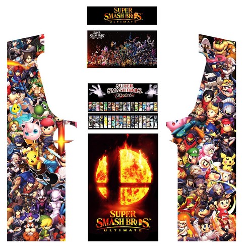 Stickers smash bross melee