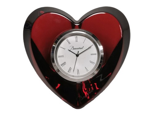 Pendulette coeur cristal - coeur,