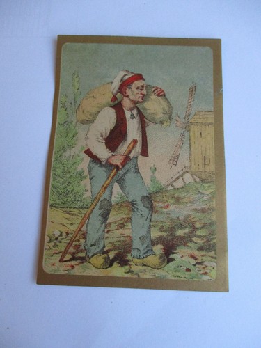 Ancienne chromo publicitaire - ancienne,