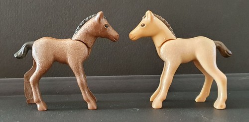 Playmobil lot 2 poulains - 2,