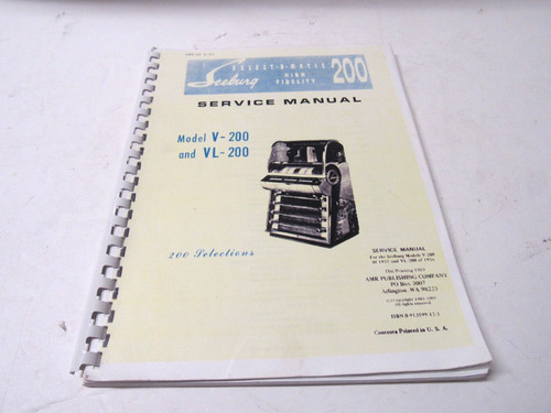 Seeburg select matic service - select-o-matic,