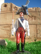 Soldat de NAPOLEON: TAMBOUR-MAJOR 9ème Rgt WESTPHALIEN d'INFANTERIE, 1810..no 59