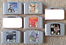 🎮 Lot de 6 jeux Nintendo 64