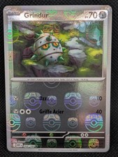 Carte Pokemon GRINDUR reverse