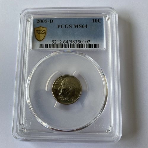 One dime argent 2005d - one, ms64