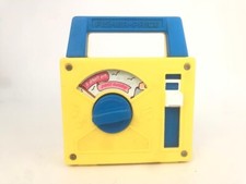 Jouet vintage Poste Radio Fisher Price Il était un petit navire fonctionnel