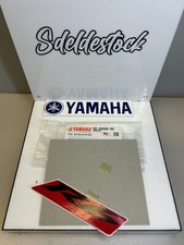 1 x sticker autocollant emblème r6 yamaha 13s-28328-50 yzf-r6 2009 vivid red coc