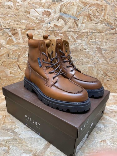 Bottines pellet armel - pellet, cognac