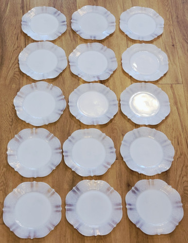 Assiettes verre opalescent - en,