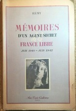 RECIT GUERRE 39/45, Mémoires d'un Agent secret de la France Libre, 6322