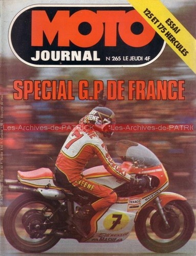 Moto journal 265 hercules - moto,