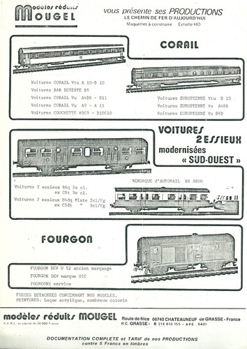Catalogue mougel 1985 - catalogue, ho