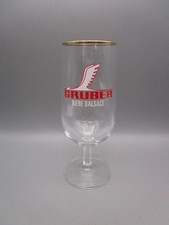 Verre bière publicitaire - verre, a