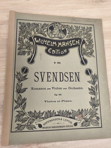 Ancien livre partitions violon