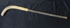 Ancienne Crosse de HOCKEY 1920 Marquée * Canne / Bâton en Bois Massif