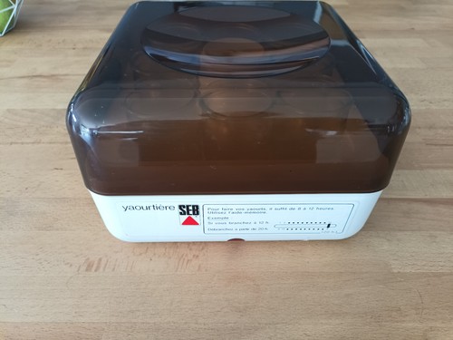Vintage yaourtière seb - 8, pots