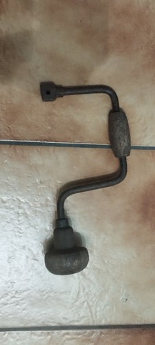 Ancien vilebrequin perceuse - , à