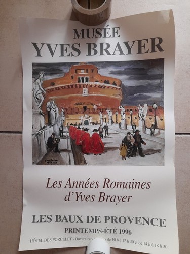 Affiche musee yves brayer - musee,