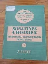 Partition Piano - Sonatines