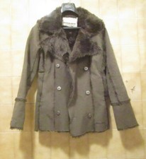 Veste doudoune kaki foncé