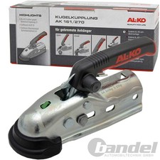 AL-KO Ak 161 Attelage à Boule Bande-Annonce Remorque À 1600 KG Soft-Dock 50mm