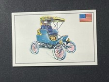 Carte PANINI L’Histoire De L’Automobile 1973 N.10 White USA 1901