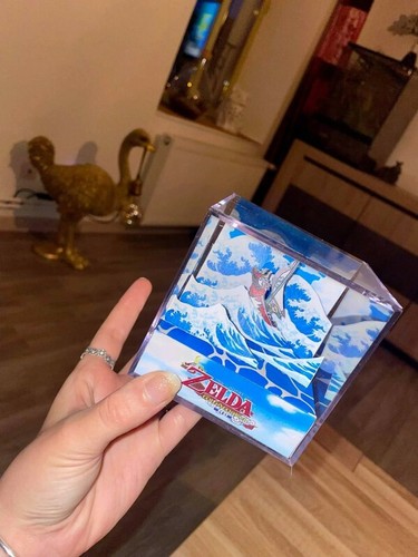 Cube diorama zelda - 3d,