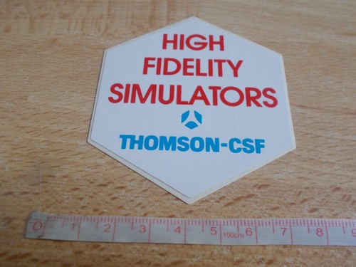 Autocollant thomson csf - -, high