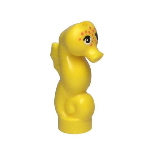 Yellow seahorse friends - yellow, seahorse,