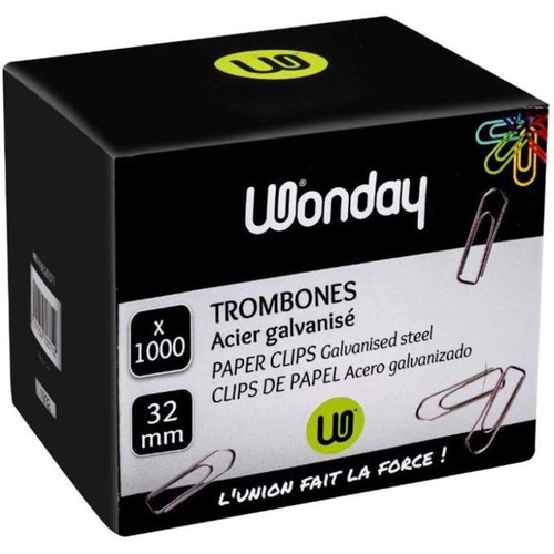 Trombones attaches lettre - -,