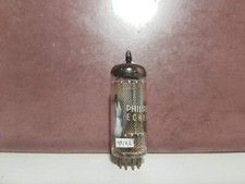 ECH81/6AJ8 (YDD) PHILIPS Δ code 3 HOLES IN SHIELD RING GETTER DGTSTD 90% X1