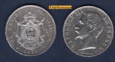 5 Francs Napoléon III tete