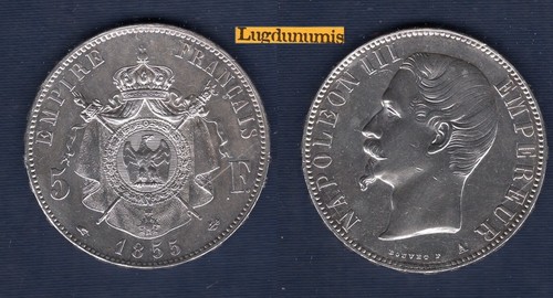 Francs napoléon iii - francs, tete