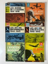 Lot 6 Marabout Flash Les avions de la guerre, Américains, Britanniques, Russes..