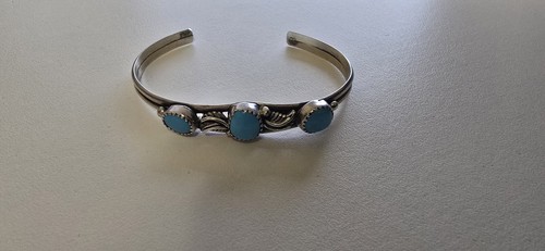 Navajo sterling cuff - sterling,