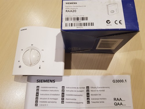 Thermostat siemens raa20 - siemens,