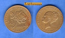 Monaco francs 1982 - 10,
