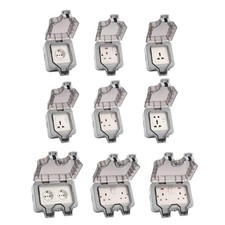 Prise de courant étanche, douille électrique en polypropylène