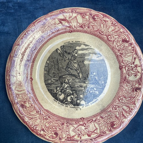 Assiette parlante porcelaine - ,,