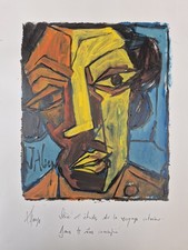 Jacques ALARY technique mixte sur papier 50cm /65cm signée mixed media 