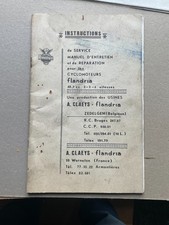 FLANDRIA  cyclomoteur 49,9 2.3.4 vite manuel entretien vintage