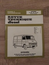 REVUE TECHNIQUE CITROEN C32 C35 C 35 LD Diesel moteur B 22 B 25 RT Diesel 