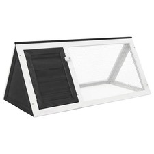 Bois Cage pour Animaux Marron