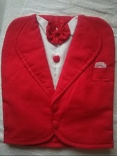 Cache-bouteille smocking et