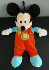 T4. DOUDOU DISNEY NICOTOY RANGE PYJAMA MICKEY ROUGE VERT BLEU ROND LION 42c TTBE