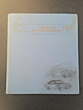 Manuel de Réparation JAGUAR XJ12 DAIMLER DOUBLE SIX  SERIES 2 (édition français)