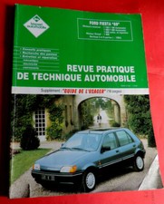 revue technique automobile RTA  Ford FIESTA  "89" 1100  1400 1600 1800 1100 AUTO