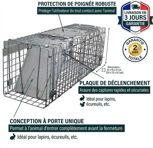 Cage piege animaux vivants - cage,