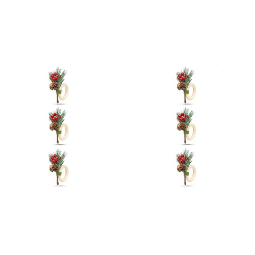 Anneaux de noël en - ,